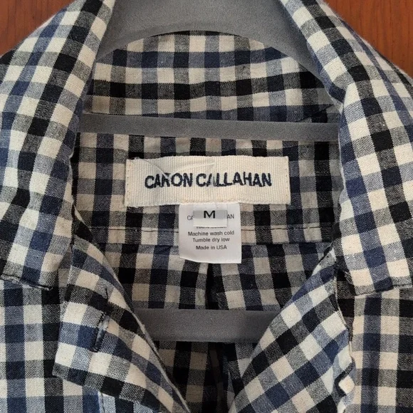Caron Callahan Checkered Blouse - Picture 2 of 5